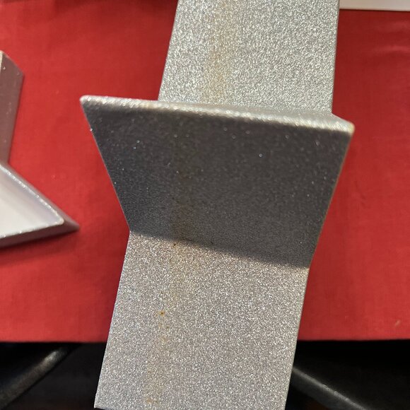 Vtg. LUSH Silver Sparkle Christmas Star Empty Gift Box: Reuse/Display, Box #2 - Picture 8 of 9